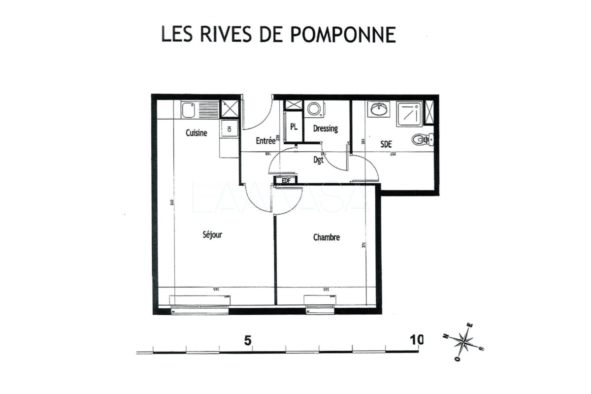 Appartement 2 pièces 44 m² · à Pomponne · 44,5 m² · 189 000 €